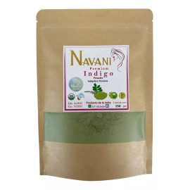 Navani Indigo En Polvo Navani 100 % Natural Calidad Premium 150 Gr