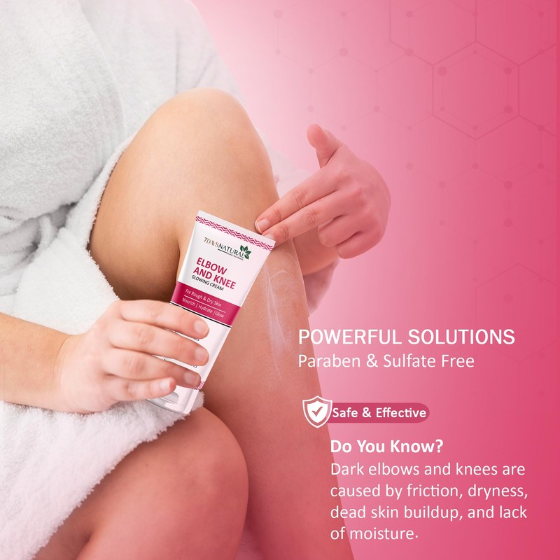 7 DAYS Elbow & Knee Whitening Cream for Men &