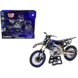 DCD Yamaha YZ450F Championship Edition Motorcycle #14 Dylan Ferrandis "Yamaha Factory Racing" 1/12 Diecast Model by New Ray