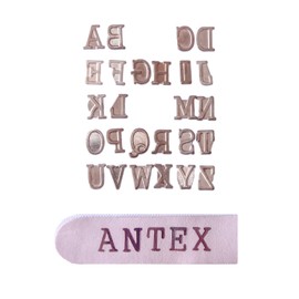 Antex R8Q0L030 Alphabet Pyrography Stamps