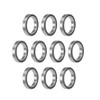 TOP-VIGOR 10Pcs 6806-2RS Deep Groove Ball Bearings, Z2 30mm x