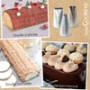 ScrapCooking - 3 boccole per tronchi di Natale - Boccole