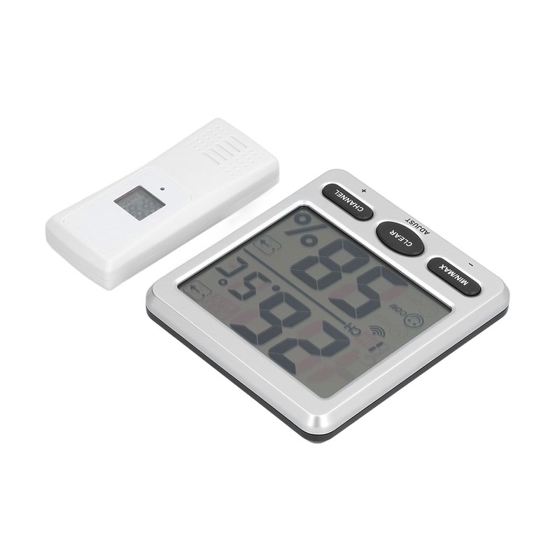 Wireless Thermometer Hygrometer Digital Temperature Humidity Monitor for Indoor Outdoor