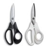 TRU RED 7 inch Stainless Steel Scissors, Straight Handle, 2/Pack