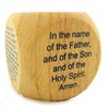 CB My Favorite Catholic Prayers Wooden Cube, 2 1/4 Inch