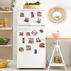16PCS London Fridge Magnets, England London Icons Themed Refrigerator Locker