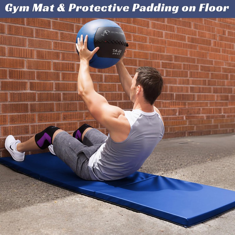 ybaymy 2" Thick Wall Padding, Wall Pads for Gym Basketball