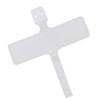 Cable tie with label