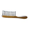 Minkissy Sandalwood Comb for Scalp Massage Wide Tooth Hair Styling