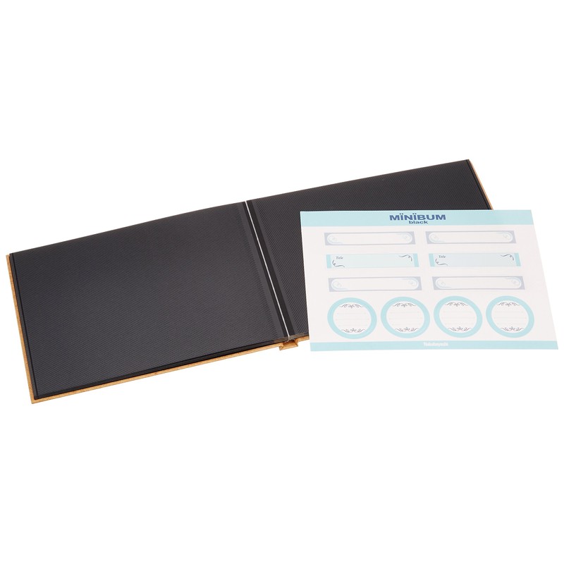 アE-MB-112-S ミニバム・ブラックシリ-ズA5サイズ [オフィス用品]