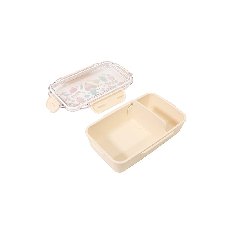 Kutsuwa MU001 1-Tier Lunch Box, Sealed 4-Point Closure, 16.9 fl