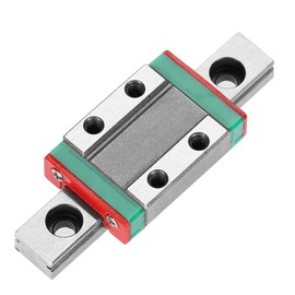 Linear Guide Rail, 9mm LML9B Miniature Linear Rail Guide with Bearing Steel Rail Block for Mini Rail Block Precision Measurement Set(2#)