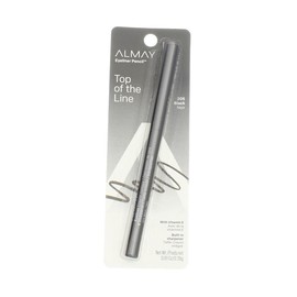 Almay Eyeliner Pencil, Black [205], 0.01 oz (Pack of 6)