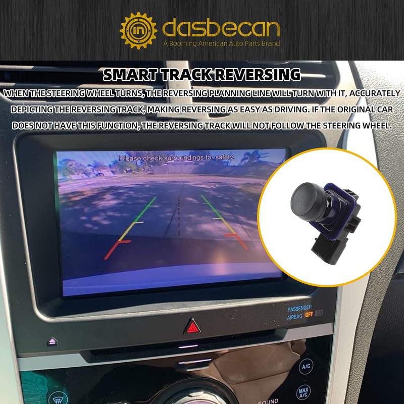 Dasbecan Backup Camera Replacement for Ford Explorer 2011 2012 2013