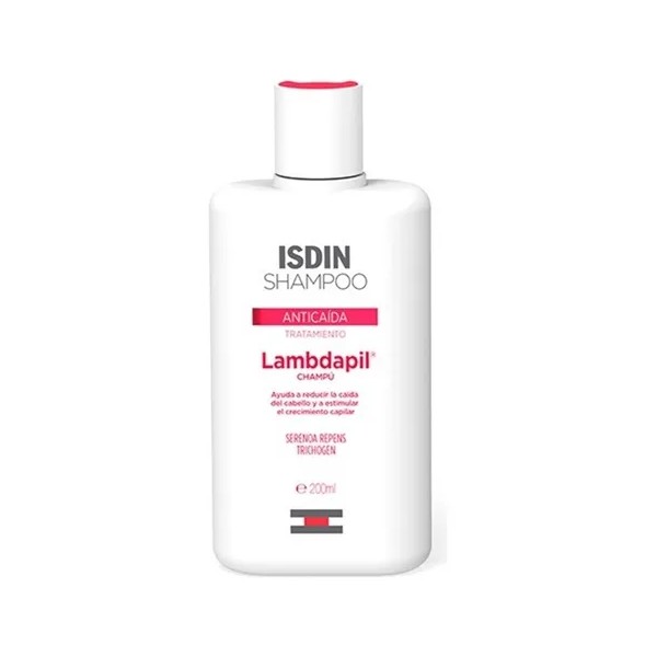 Shampoo Isdin Lambdapil Anticaída en botella de 200mL por 1