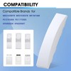 Dryer Door Handle for GE WE01X30378 White