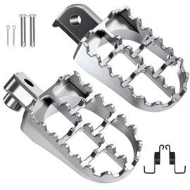 CILOYU Mini Bike Foot Pegs Kit Compatible with Coleman CT200U CT200U-EX CT200U-EXR BT200X CT100U CC100X Axis M200 Mini Bike 196cc 200cc 97cc 100cc 6.5hp 2.5hp Engine Parts Accessories Left and Right