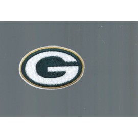 NEW 1 3/4 x 2 5/8" Green Bay Packers Iron on Patch Free Ship