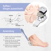 TITANIA Callus slicer with 10 replacement blades, callus remover made