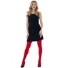 CozyWow Women's 80D Soft Opaque Tights, High Waist Solid Color