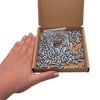 SKIR'CO (Pack of 200) Zinc Plated Euro Screws 5.8 x