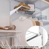 Wonderjune Adjustable Locking Shelf Bracket 16 Inch Shelf Brackets Heavy