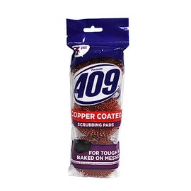 409 Copper Coated Scrubbing Pads 3 Pack