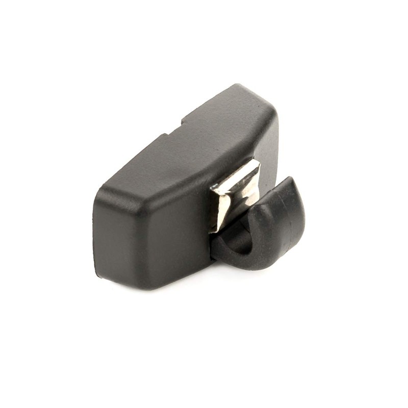 LST 2x Sun Visor Holder Clips Cover Black A2 A3