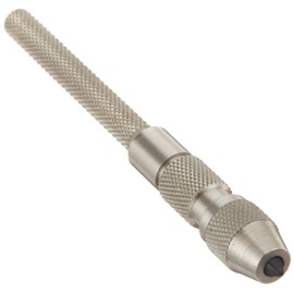 Starrett 240C Pin Vises With Tapered Collet, 0.045" - 0.135" Range