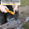 ELEAD 6-Piece Mallet Hammer Set, Fiberglass Handle Forge Steel Head,