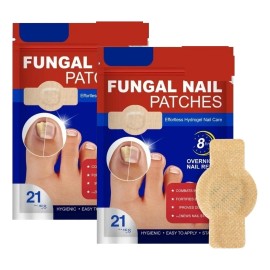 Parche For Hongos En Uñas, 63 Piezas Tratamiento 3 Packs