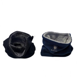 Neck Warmer Winter Cold Protection Neck Gaiter for Golf and Cycling with Fleece Sports Black 10ea