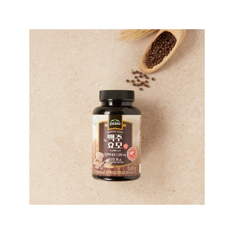 Paleo Brewer's Yeast Biotin 180g (1 bottle) (N4) / 팔레오