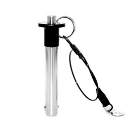 1Pcs Ball Head Locking pin Ejector Handle Quick Release Pin Quick Pull Line Array Audio Latch Safety Positioning pin Buckle with Lanyard Cable (Specs(Dia):6mm, Usage Length:40mm)