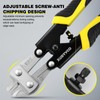 XUDYVCO Mini Bolt Cutters, Premium 8IN Heavy Duty Wire Cable