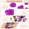 PATIKIL Heart Crystals Stone, 20 Pcs Natural Crystal Polished Love