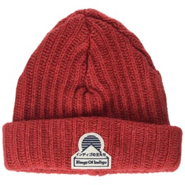 Kings of Indigo Unisex Beanie Knitted Hat, Burnt Orange 7801
