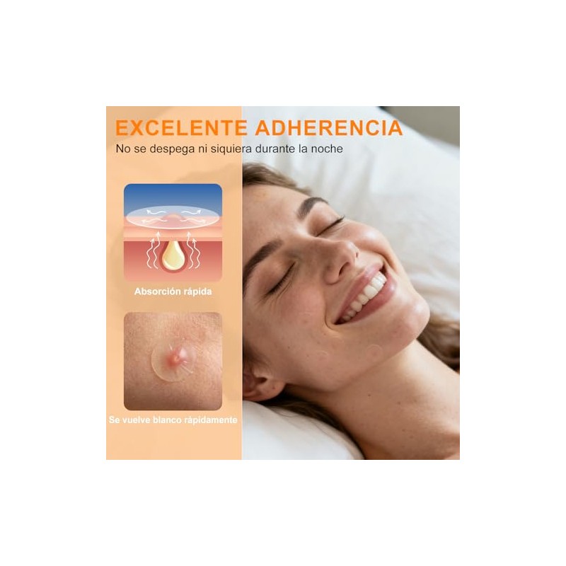 NEARPOW 380 Parches Acné, Pimple Patch Multitamaño Formas Variadas Cara