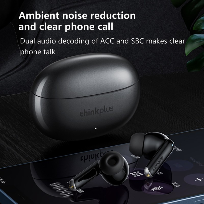 Thinkplus BT Earphones XT88 Wireless Earphones BT5.3 Noise Canceling HIFI