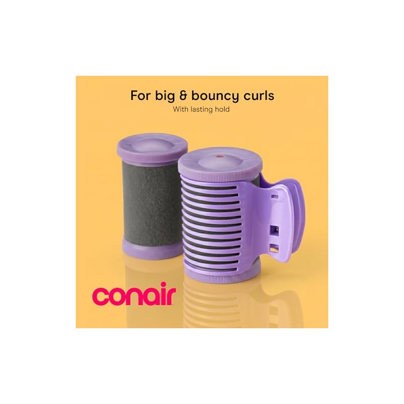 Conair Ceramic Hot Rollers, 1 3/4 Inch & 1 1/2