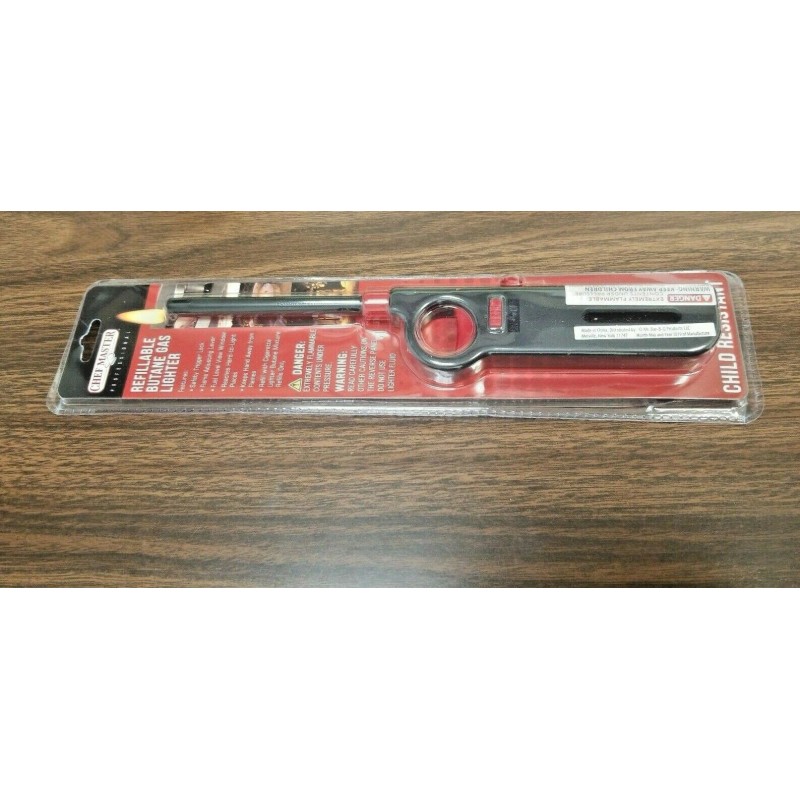 Chef Master (ONE EACH) REFILLABLE BUTANE GAS LIGHTER CHEF MASTER