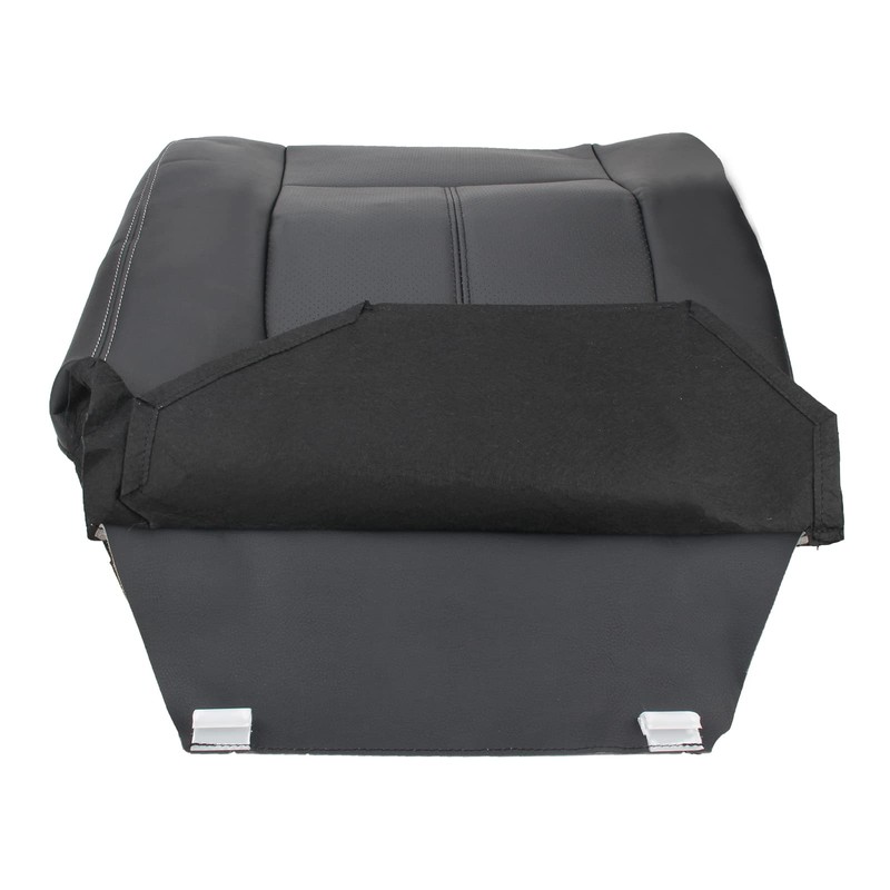 Carbhub Driver Bottom Perforated Leather Seat Cover for Ford F250