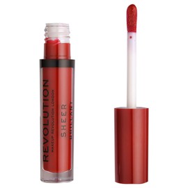 Makeup Revolution, Sheer Lip, Lipgloss, Ruby 134 , 3.5ml