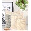 Practical set of 3 made of pure cotton: these fine