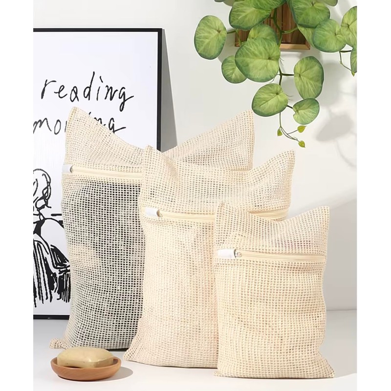 Practical set of 3 made of pure cotton: these fine