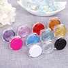 30PCS 3ML/5ML Refillable Cosmetic Containers Tiny Plastic Empty Sample Jars