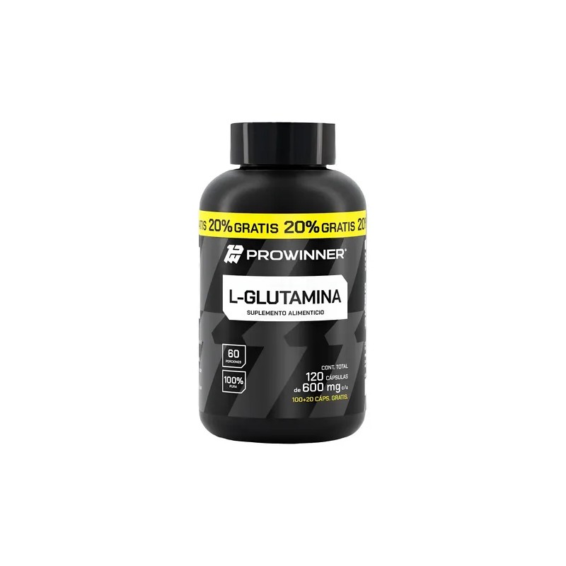 L-glutamina (100 Caps 20 Extra) Prowinner