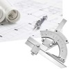 Utoolmart 0-320°Universal Stainless Steel Vernier Bevel Protractor, for Woodworking, Carpenter,
