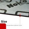 Noico 80 mil 18 sqft car Sound deadening mat, Butyl