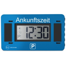 Parkwächter V2 Electronic Parking Disc with Approval according to German Road Traffic Regulations - Digital Parking Disc Car - Electric Parking Disc with Approval - Automatic Parking Meter with